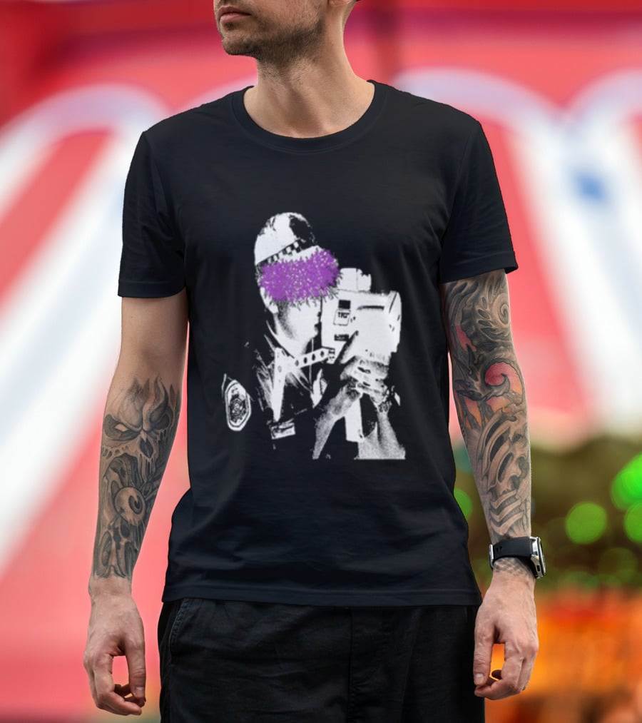 Body Prison Cop That No Place Is Safe Burst Of Color Eyewear T-Shirt