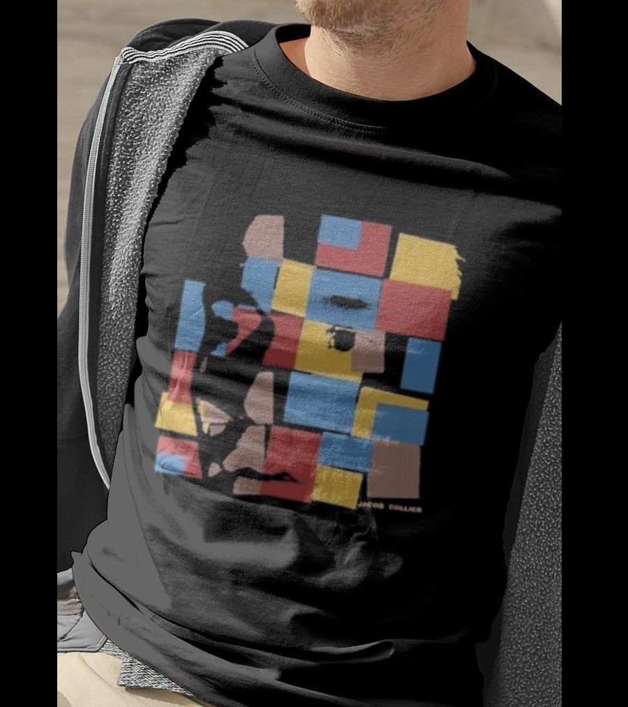 Jacob Collier The Light For Days Colorful Mosaic Blocks T-Shirt