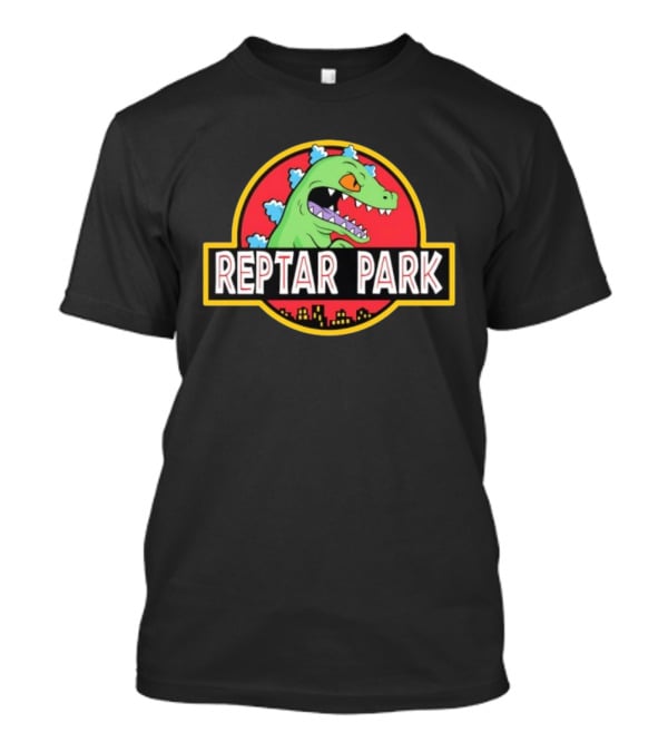 Reptar Park Jurassic Rugrats Dinosaur Cartoon Movie Icon T-Shirt