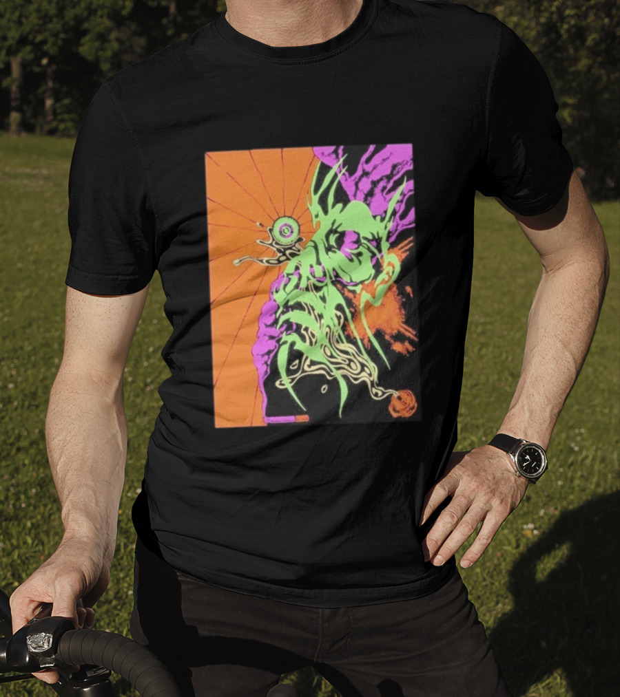 Viagra Boys Imploding Consciousness Psychedelic Creature Vortex T-Shirt