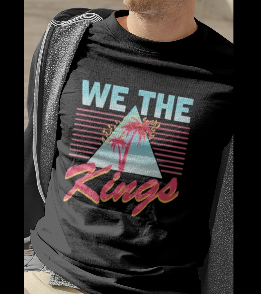 We The Kings Palm Trees Tropical Retro Style T-Shirt
