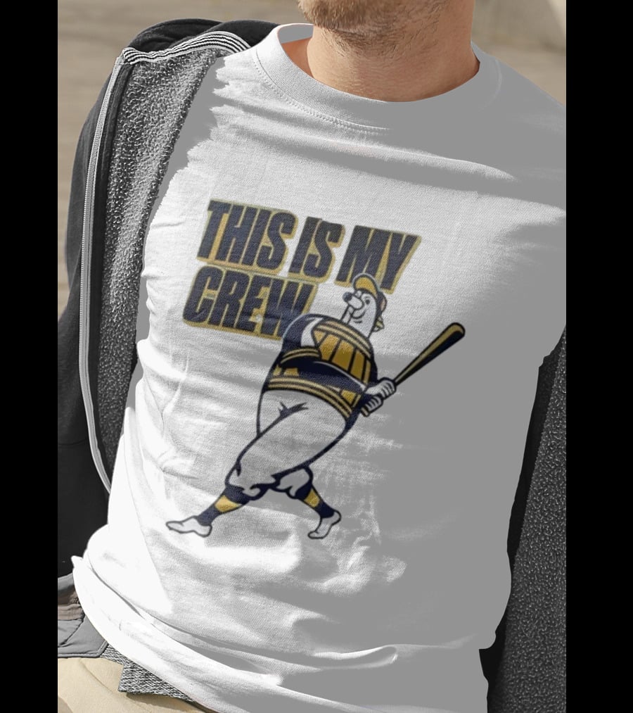 This Is My Crew 2025 Brewers Batter Illustration T-Shirt
