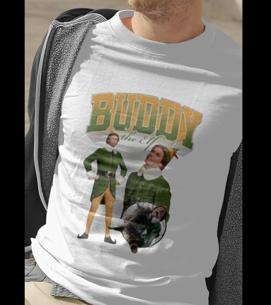 Buddy The Elf Christmas Comedy Movie Character Collection T-Shirt