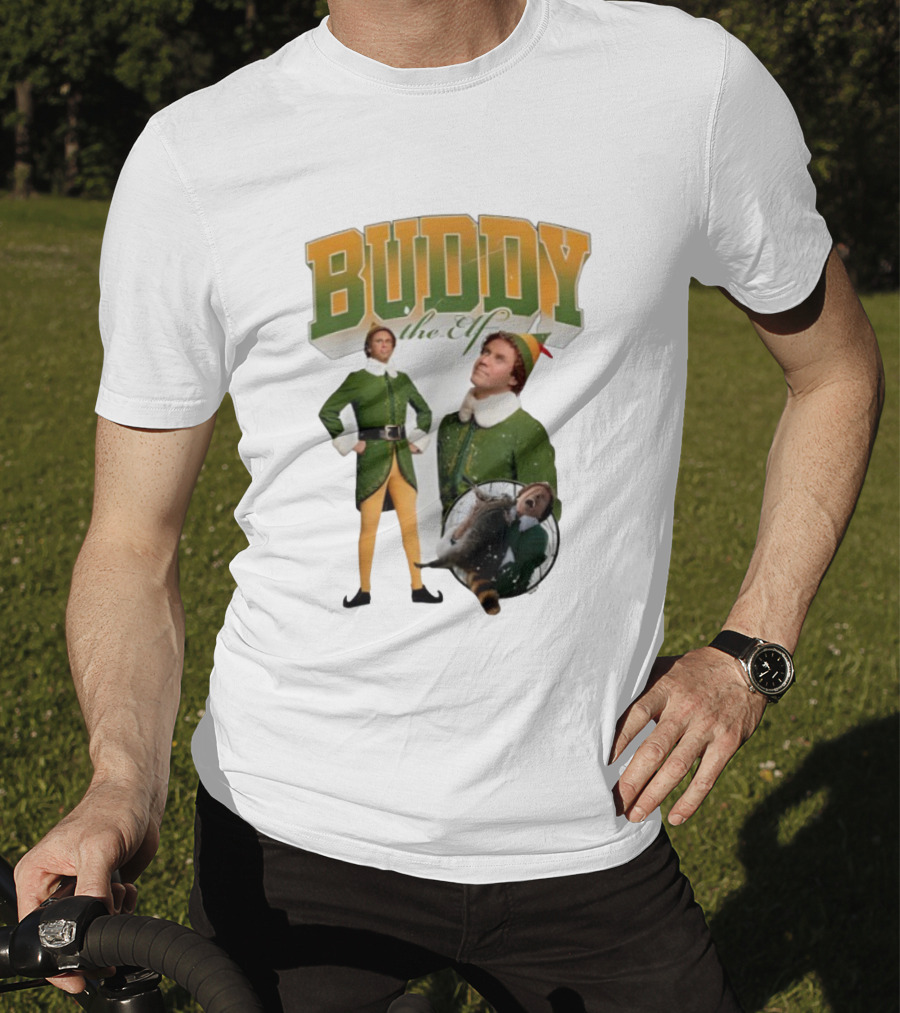 Buddy The Elf Christmas Comedy Movie Character Collection T-Shirt