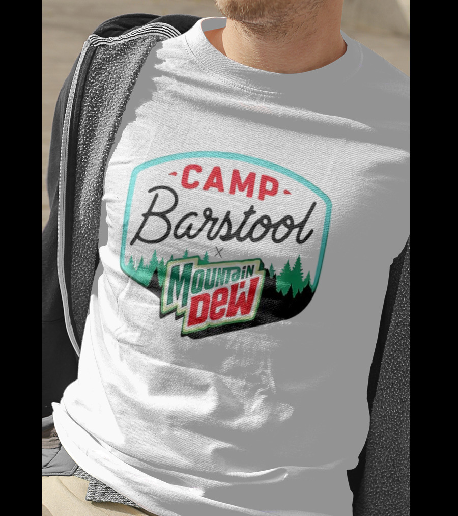 Camp Barstool Mountain Dew T-Shirt