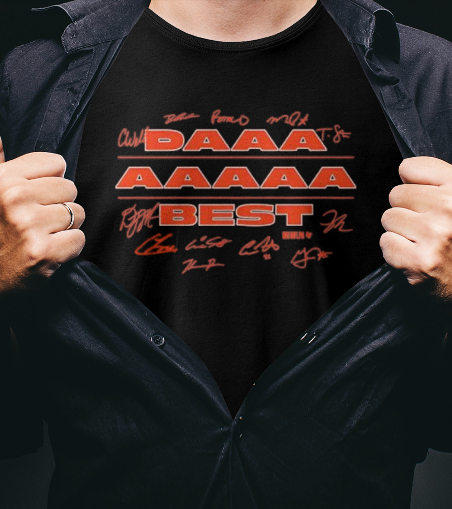 Chicago Football Daaaaa Aaaaaa Best Signatures T-Shirt