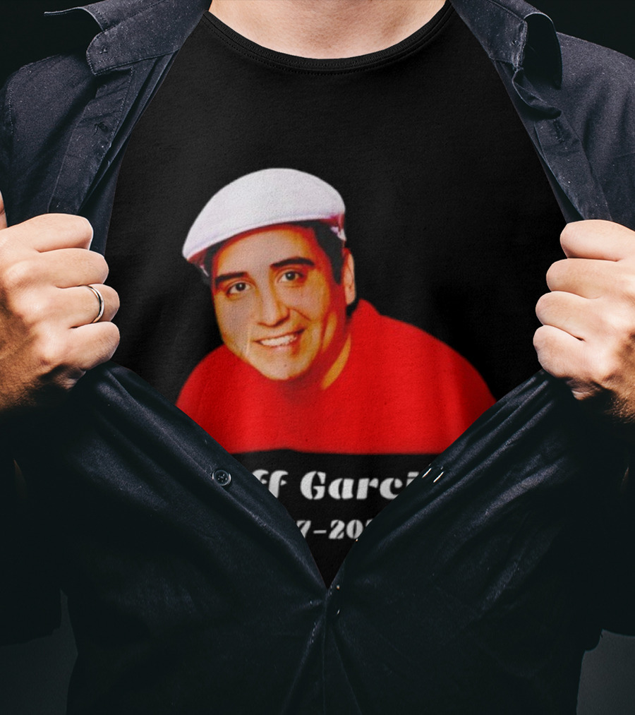Jeff Garcia 1977-2028 Memorial Tribute Voice Actor T-Shirt