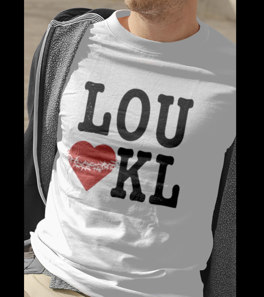 Knocked Loose Heart LOU KL Red Love T-Shirt