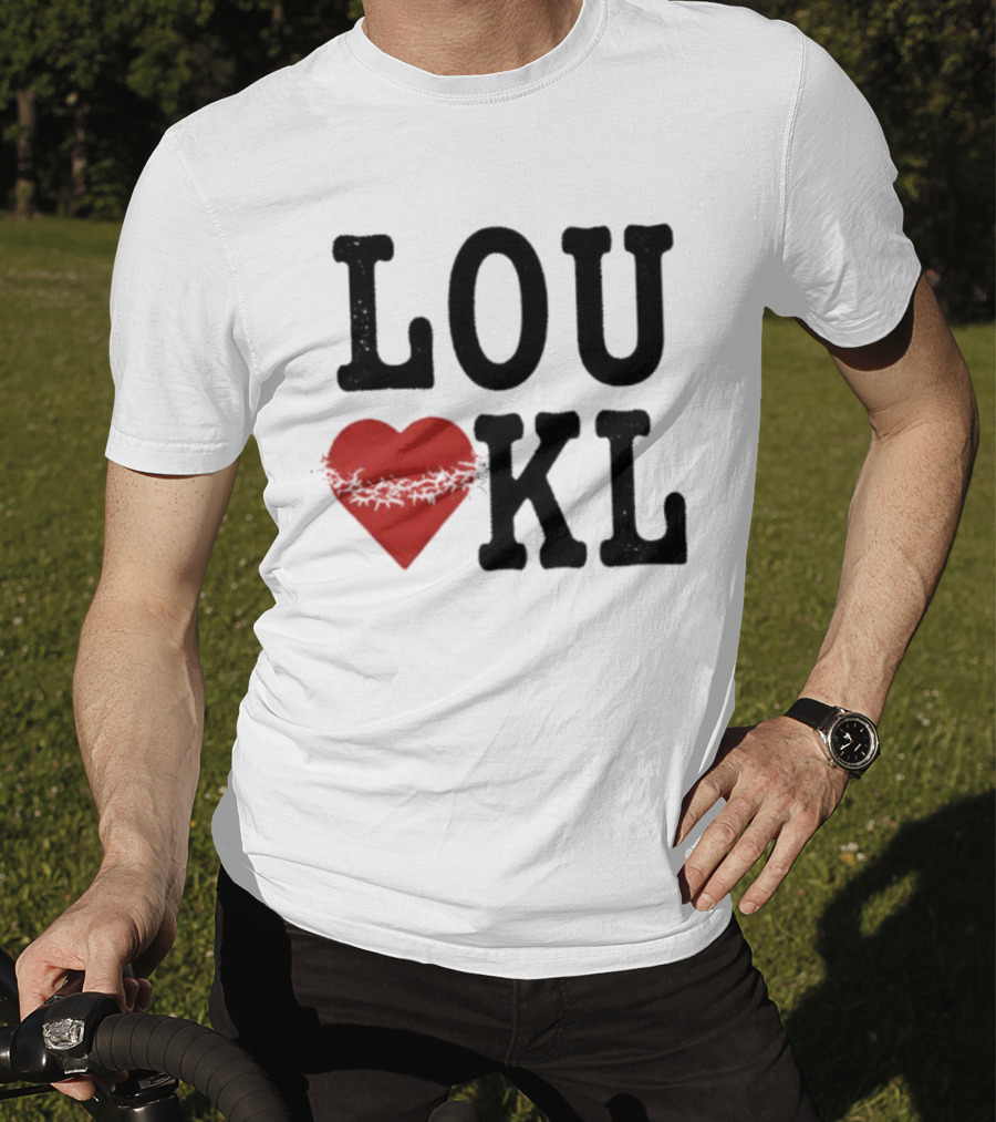 Knocked Loose Heart LOU KL Red Love T-Shirt