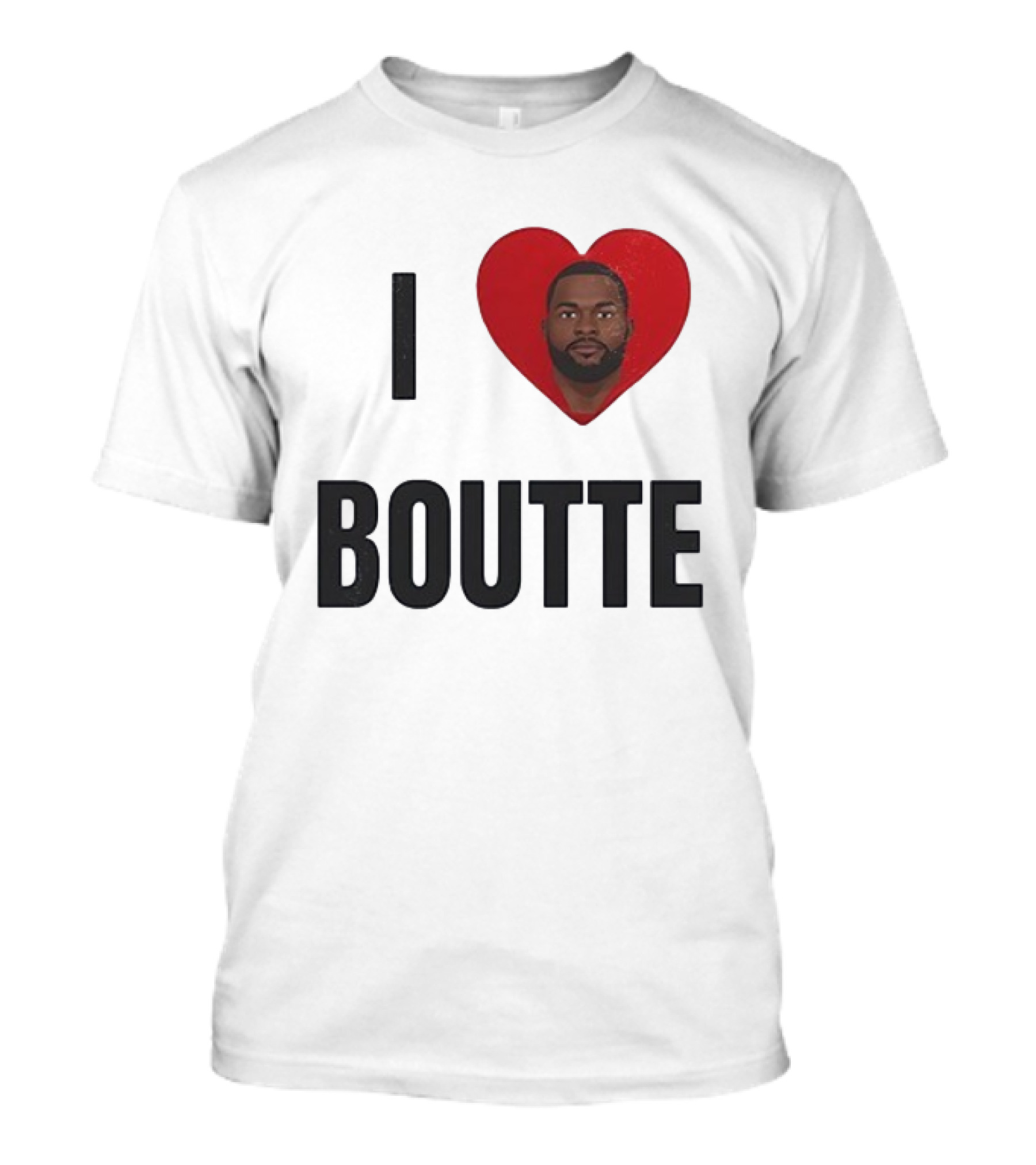 I Love Boutte New England Patriots Kayshon Boutte T-Shirt