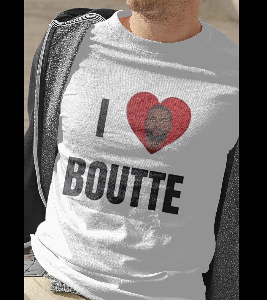I Love Boutte New England Patriots Kayshon Boutte T-Shirt
