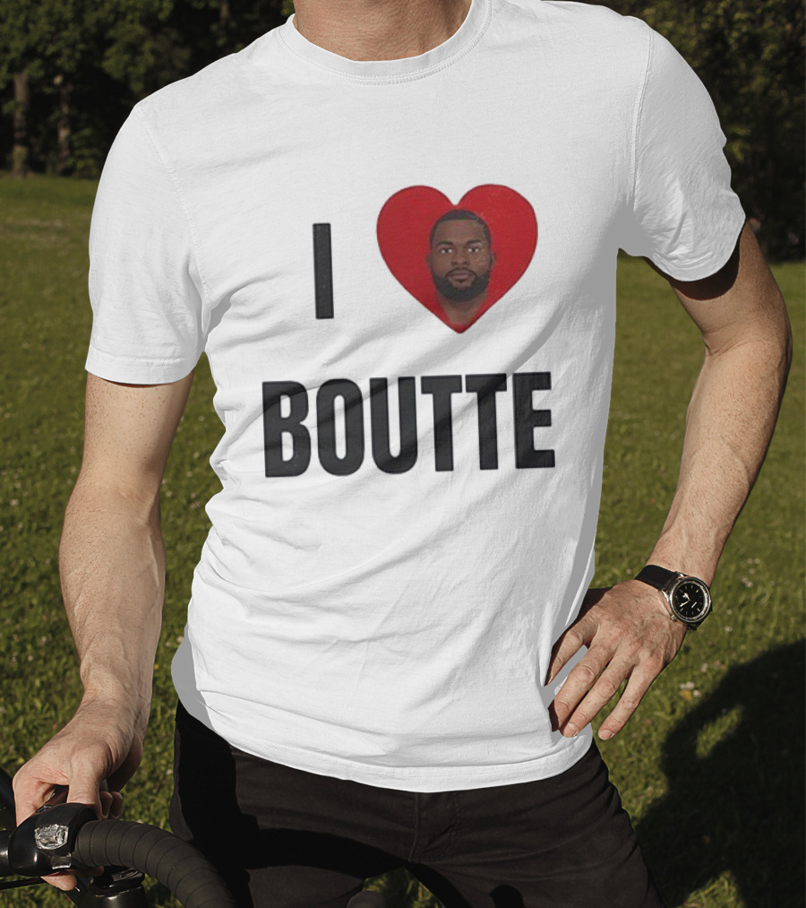 I Love Boutte New England Patriots Kayshon Boutte T-Shirt