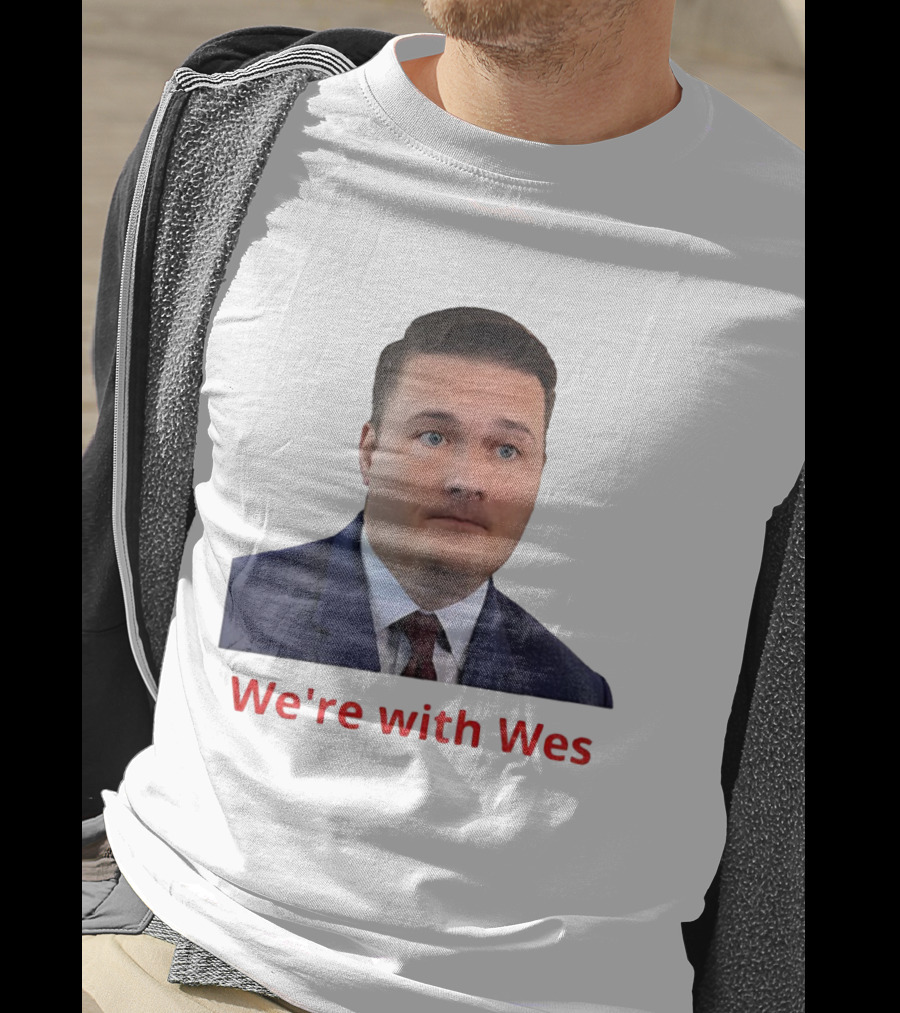 We're With Wes Streeting T-Shirt