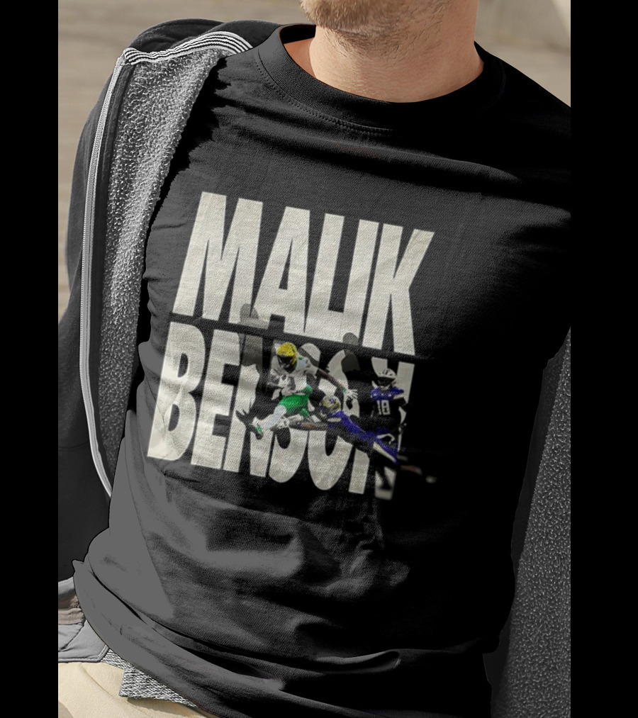 Malik Benson Ducks Triumph Over Huskies 26-14 T-Shirt