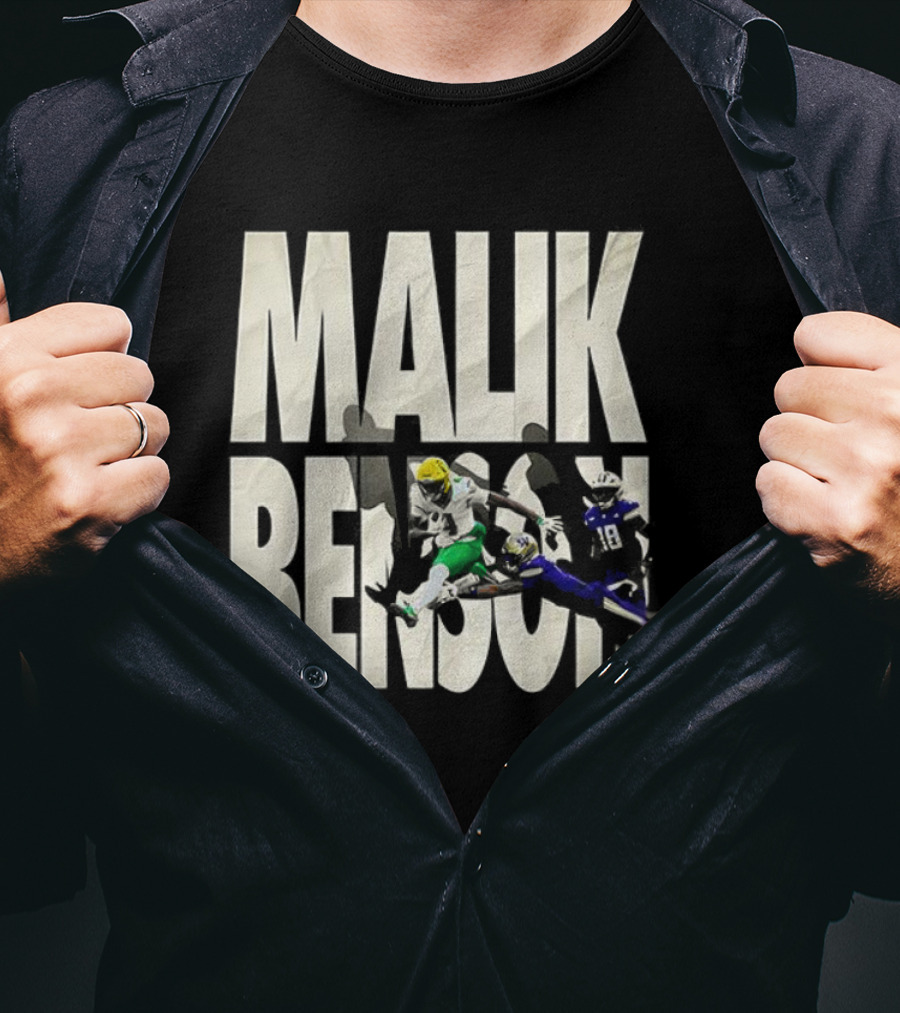 Malik Benson Ducks Triumph Over Huskies 26-14 T-Shirt