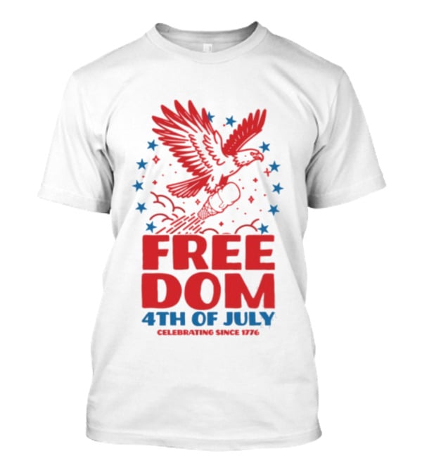 Andy’s Frozen Custard Freedom Eagle 4th Of July Celebrating Since 1776 T-Shirt