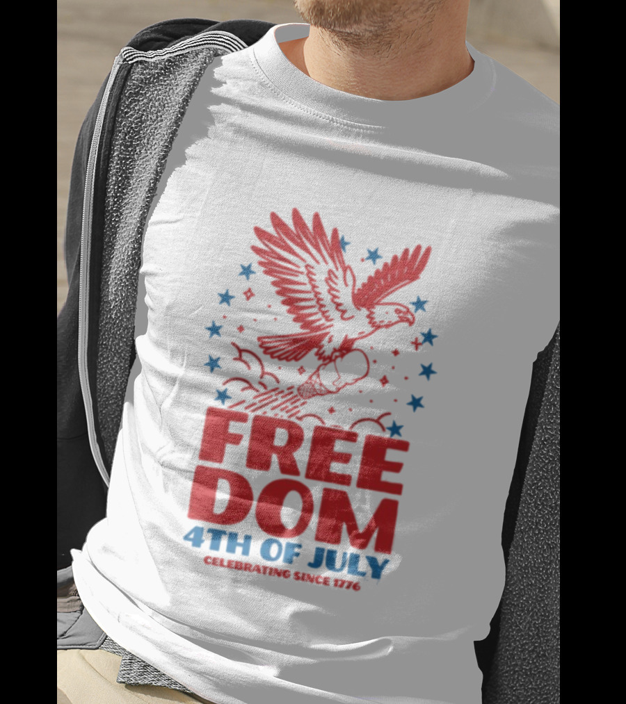 Andy’s Frozen Custard Freedom Eagle 4th Of July Celebrating Since 1776 T-Shirt