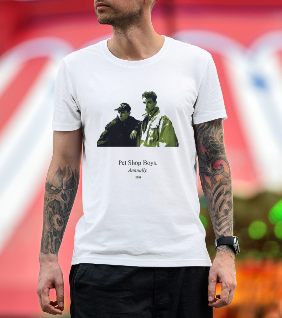 Pet Shop Boys Annually 2026 T-Shirt