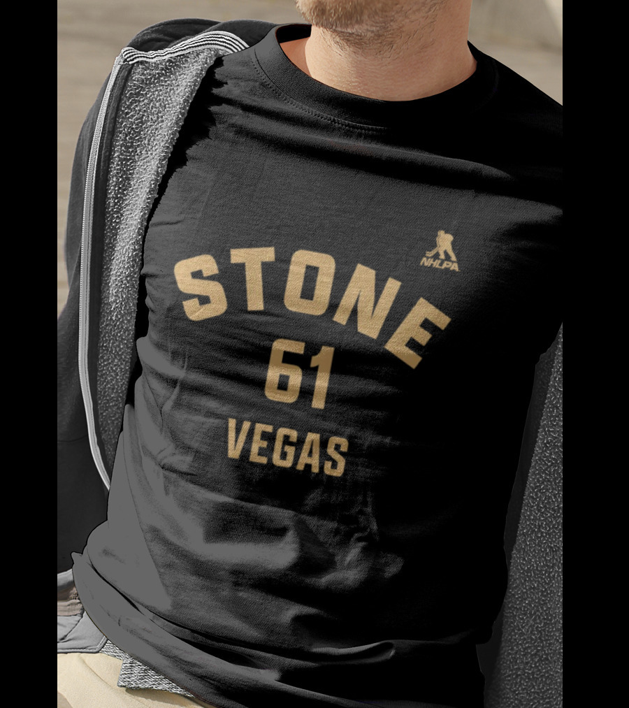 Mark Stone 61 Vegas Golden Knights NHLPA Ice Hockey T-Shirt