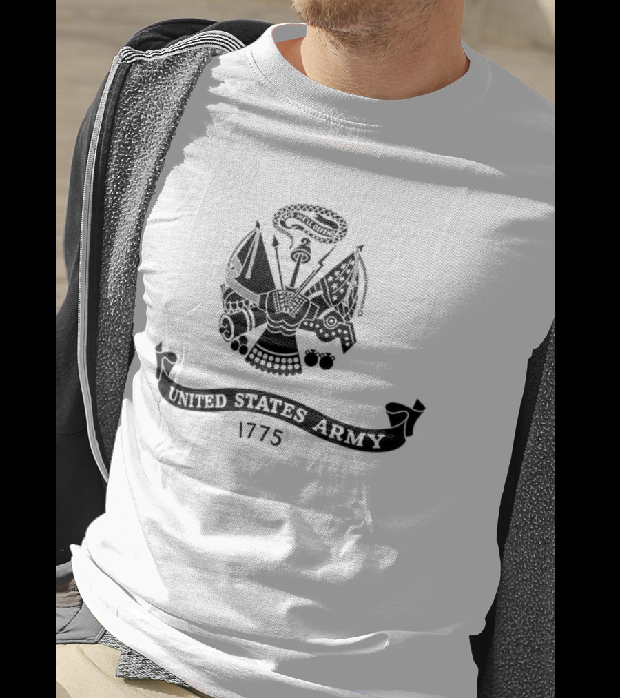 Army Black Knights United States Army 1775 Emblem T-Shirt