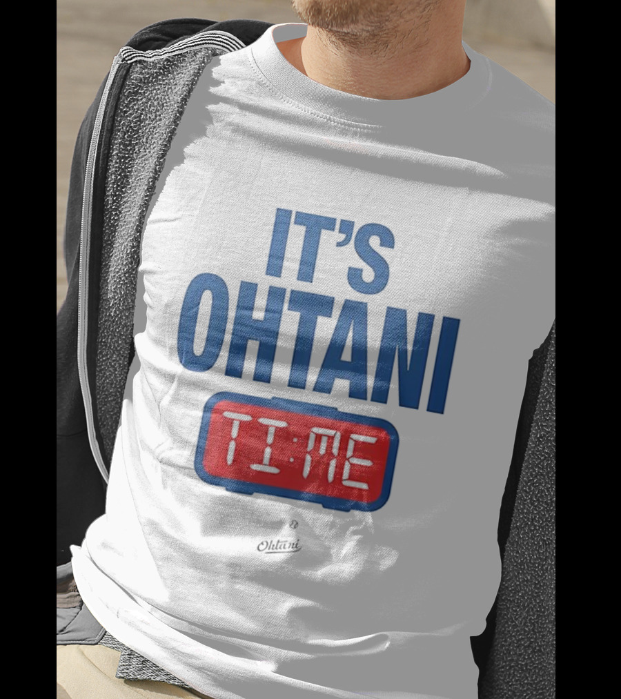 IT'S OHTANI TIME Los Angeles Dodgers Shohei Ohtani T-Shirt