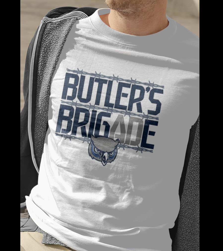 Butler's Brigade Olathe West Youth Football Owl Icon T-Shirt