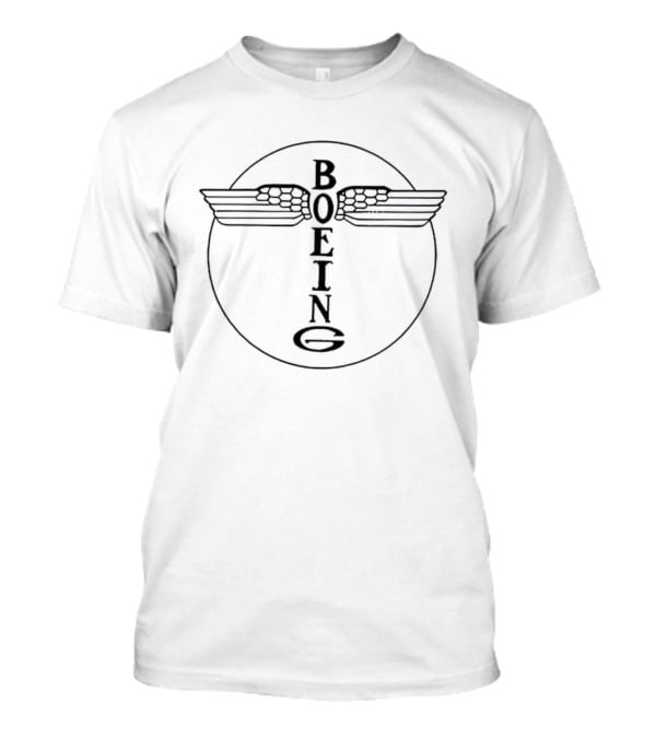 Boeing Vintage Emblem Wings Icon Classic 1917 Style T-Shirt