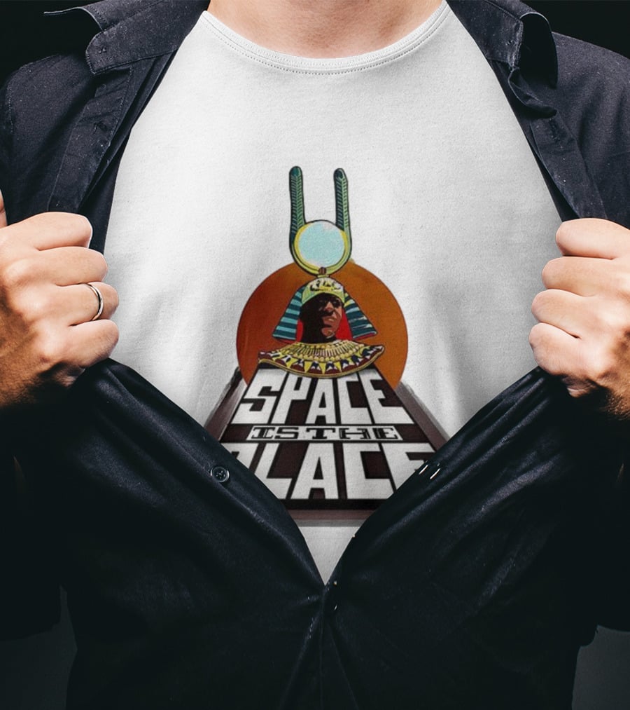 Space Is The Place Sun Ra Cosmic Jazz Iconic Visuals T-Shirt