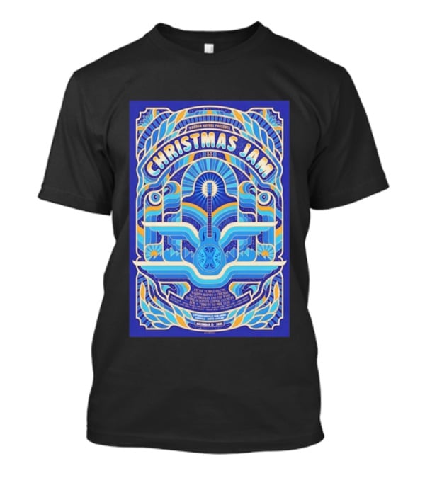 Warren Haynes Presents Christmas Jam 2025 Asheville NC Stone Temple Pilots December 13 Exploreasheville Arena T-Shirt