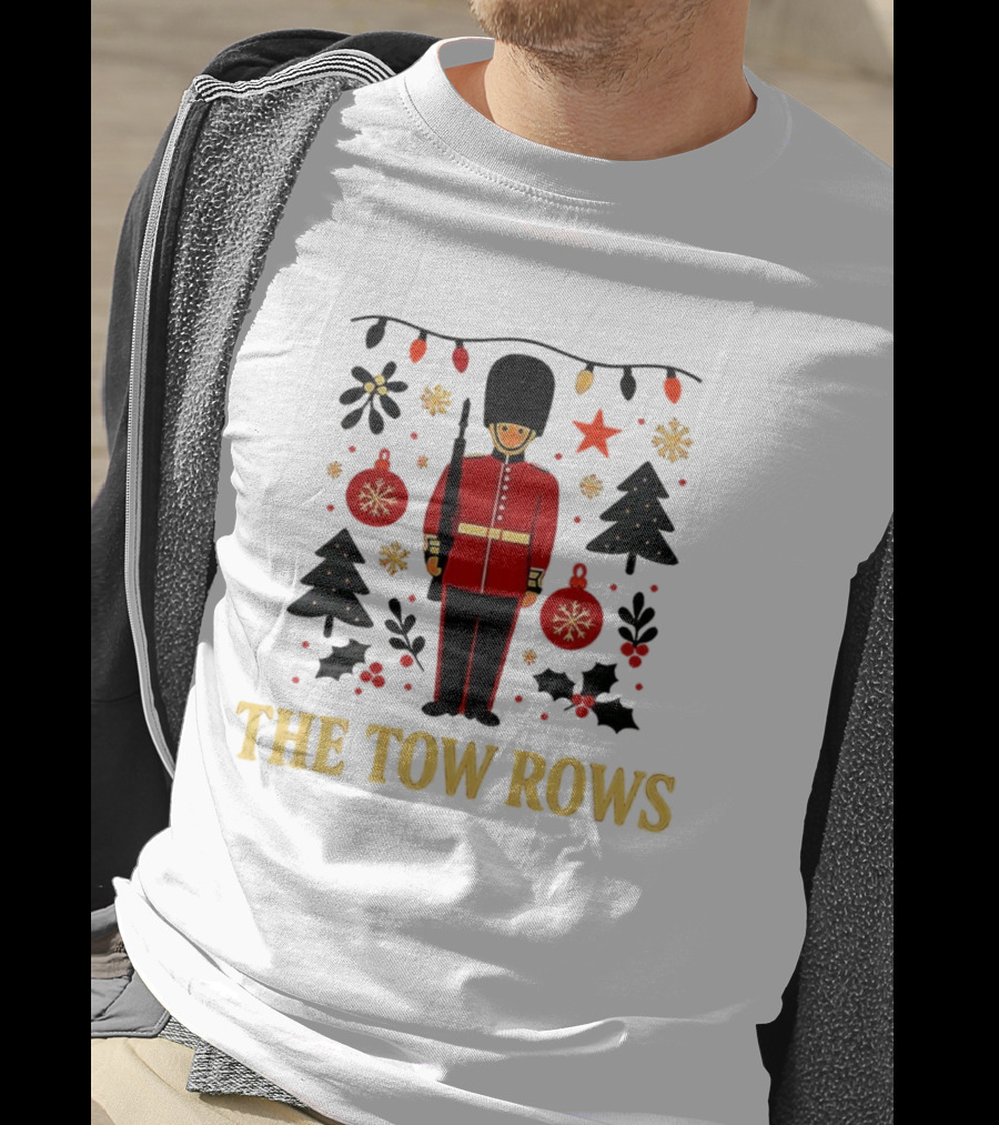 British Royal Guard Christmas The Tow Rows Festive Holiday T-Shirt