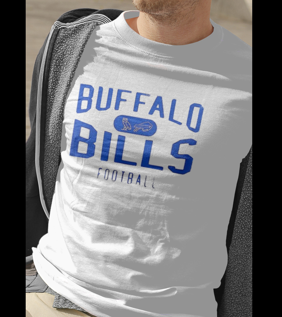 Buffalo Bills OVO Collaboration Football Branding T-Shirt