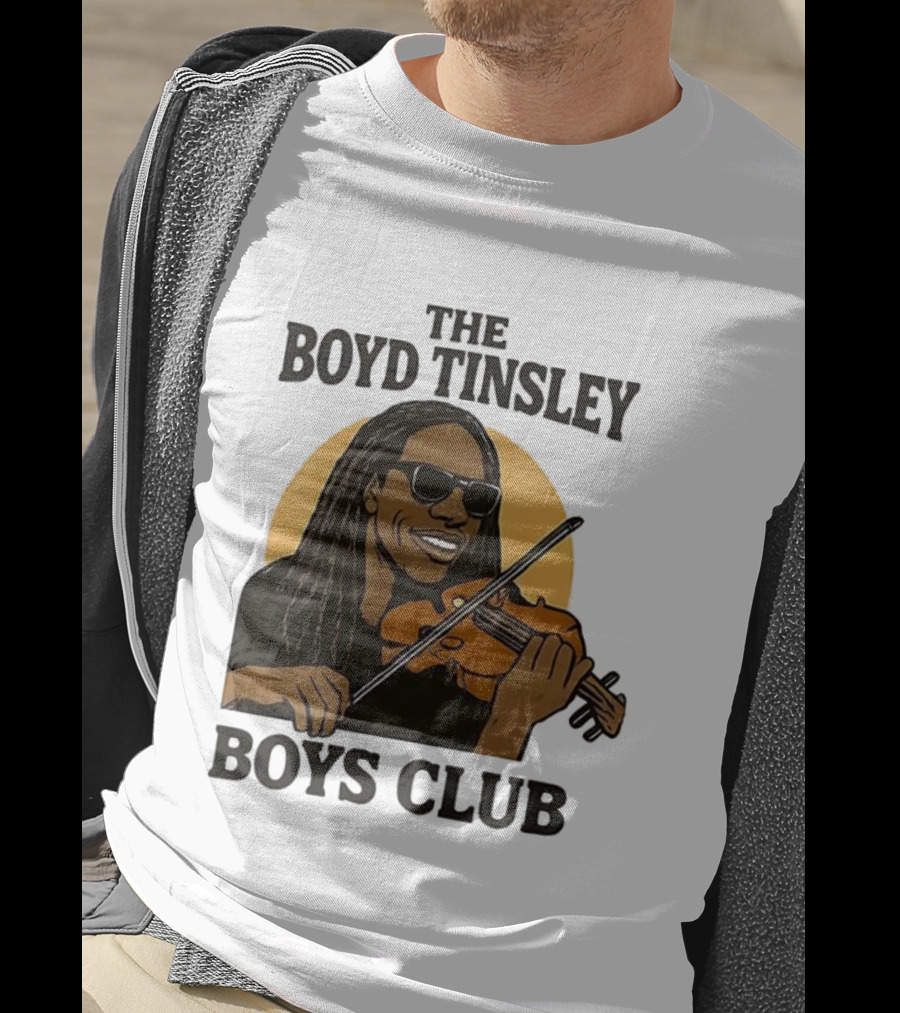 The Boyd Tinsley Boys Club Violinist Icon With Sunglasses T-Shirt