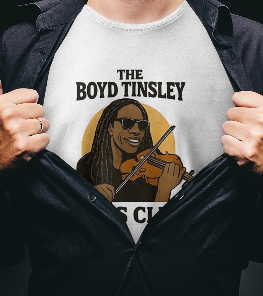 The Boyd Tinsley Boys Club Violinist Icon With Sunglasses T-Shirt