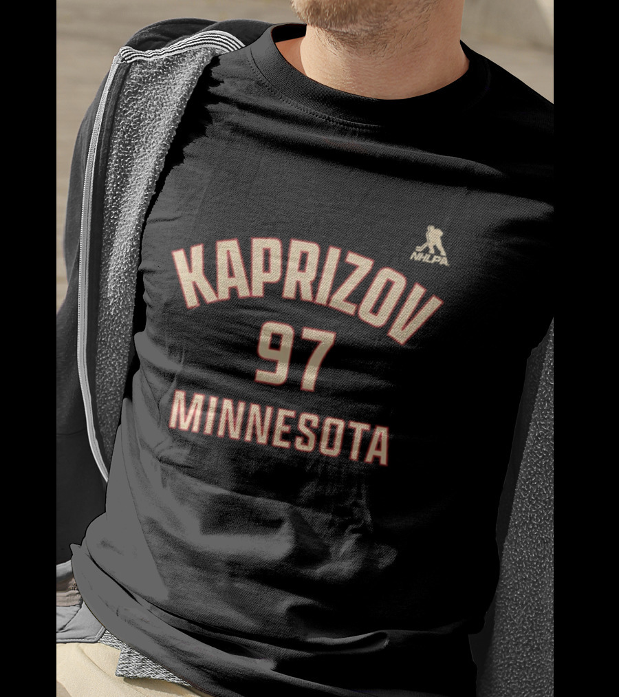 Kirill Kaprizov 97 Minnesota Wild NHLPA T-Shirt
