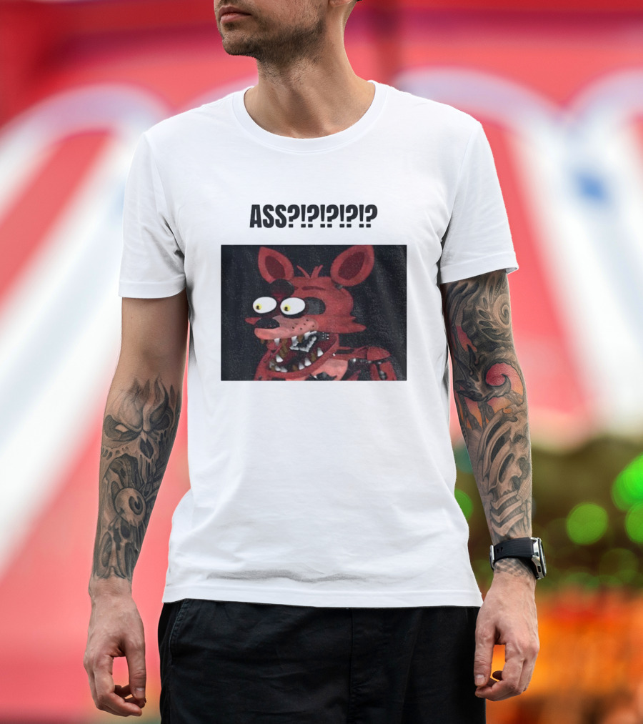 FNAF Foxy Character Surprise Reaction Five Nights At Freddy's T-Shirt