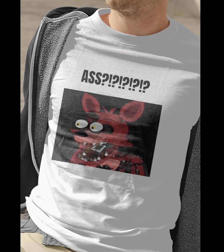 FNAF Foxy Character Surprise Reaction Five Nights At Freddy's T-Shirt