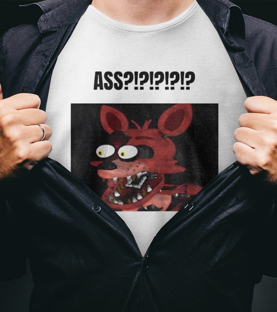 FNAF Foxy Character Surprise Reaction Five Nights At Freddy's T-Shirt