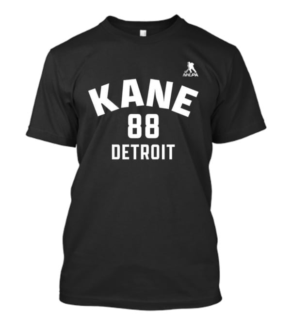 Patrick Kane 88 Detroit Red Wings NHL Iconic Jersey Style T-Shirt