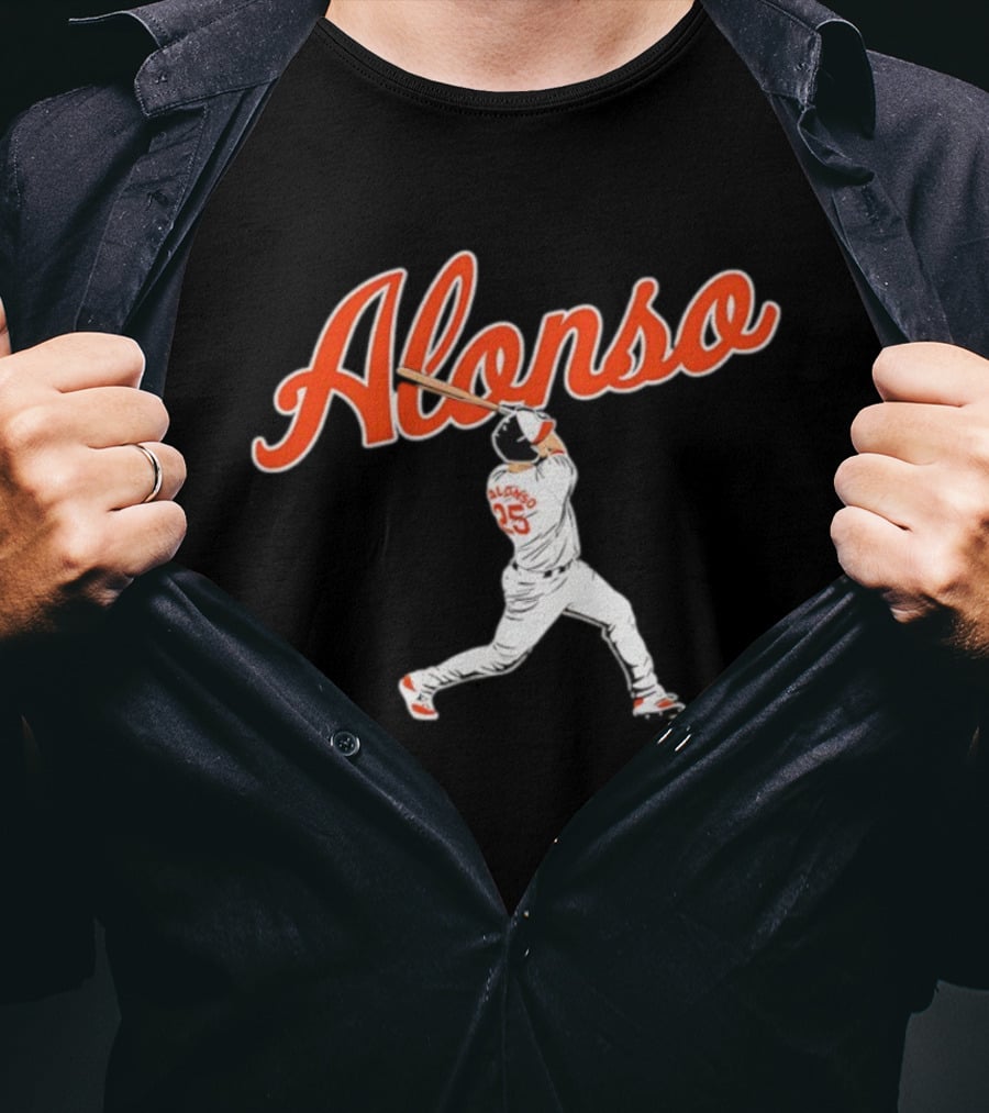 Alonso Baseball Swing Pete 25 T-Shirt