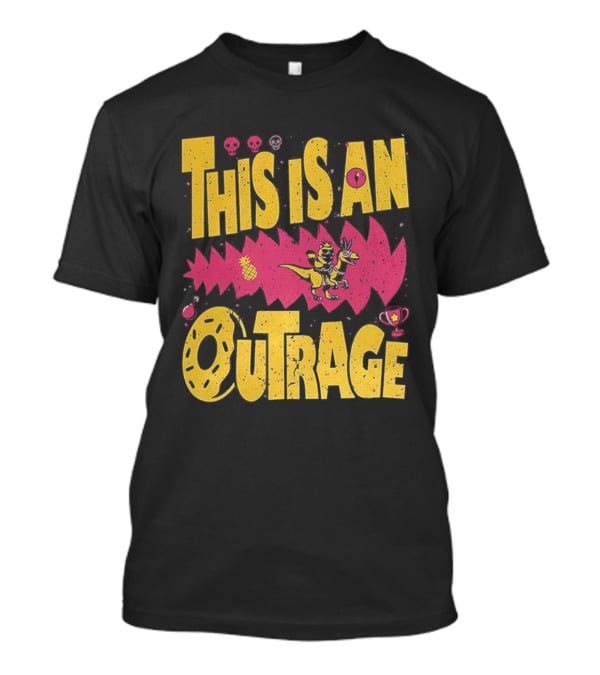 This Is An Outrage Princess Donut Cat Dungeon Crawler Carl Adventure T-Shirt