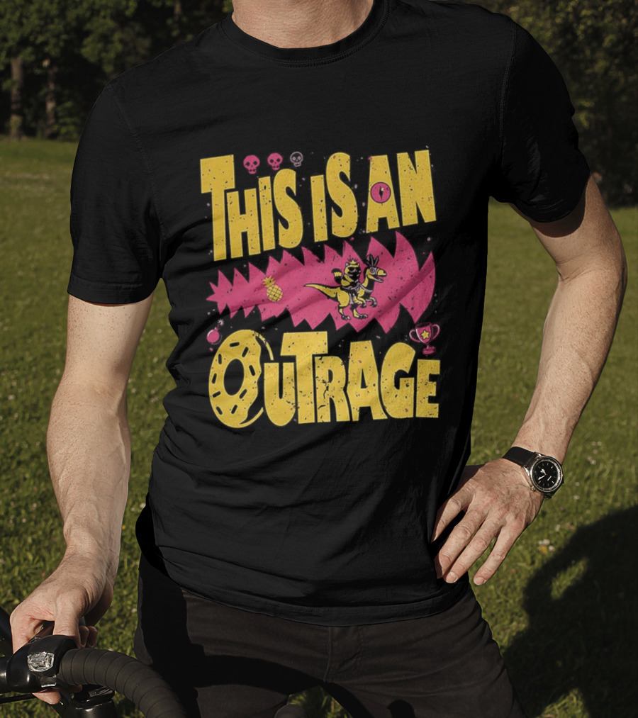This Is An Outrage Princess Donut Cat Dungeon Crawler Carl Adventure T-Shirt
