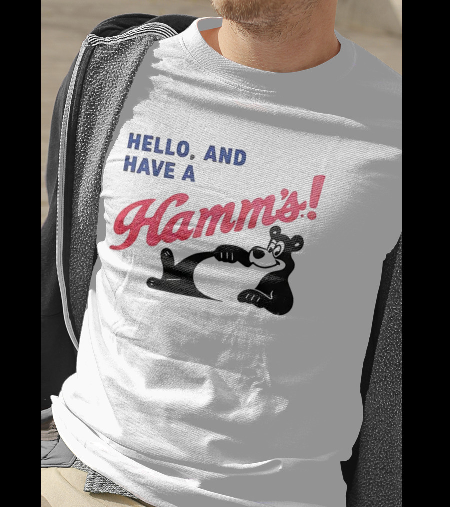 Hello And Have A Hamms With Bear T-Shirt