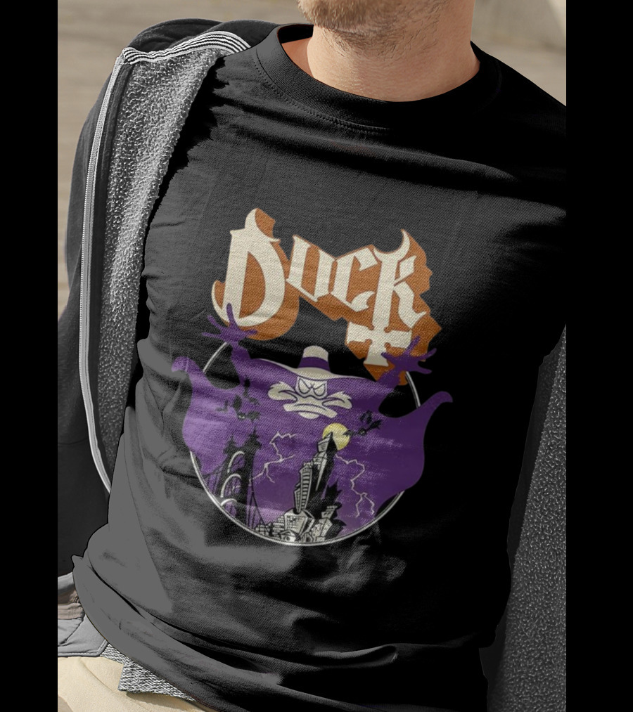Darkwing Duck Disney Cartoon 90s Ghost Halloween T-Shirt