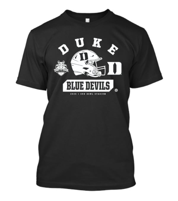 Duke Blue Devils Football Sun Bowl Stadium 2025 T-Shirt