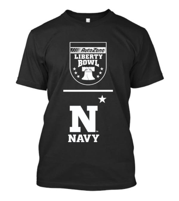 Navy Midshipmen N Star AutoZone Liberty Bowl T-Shirt