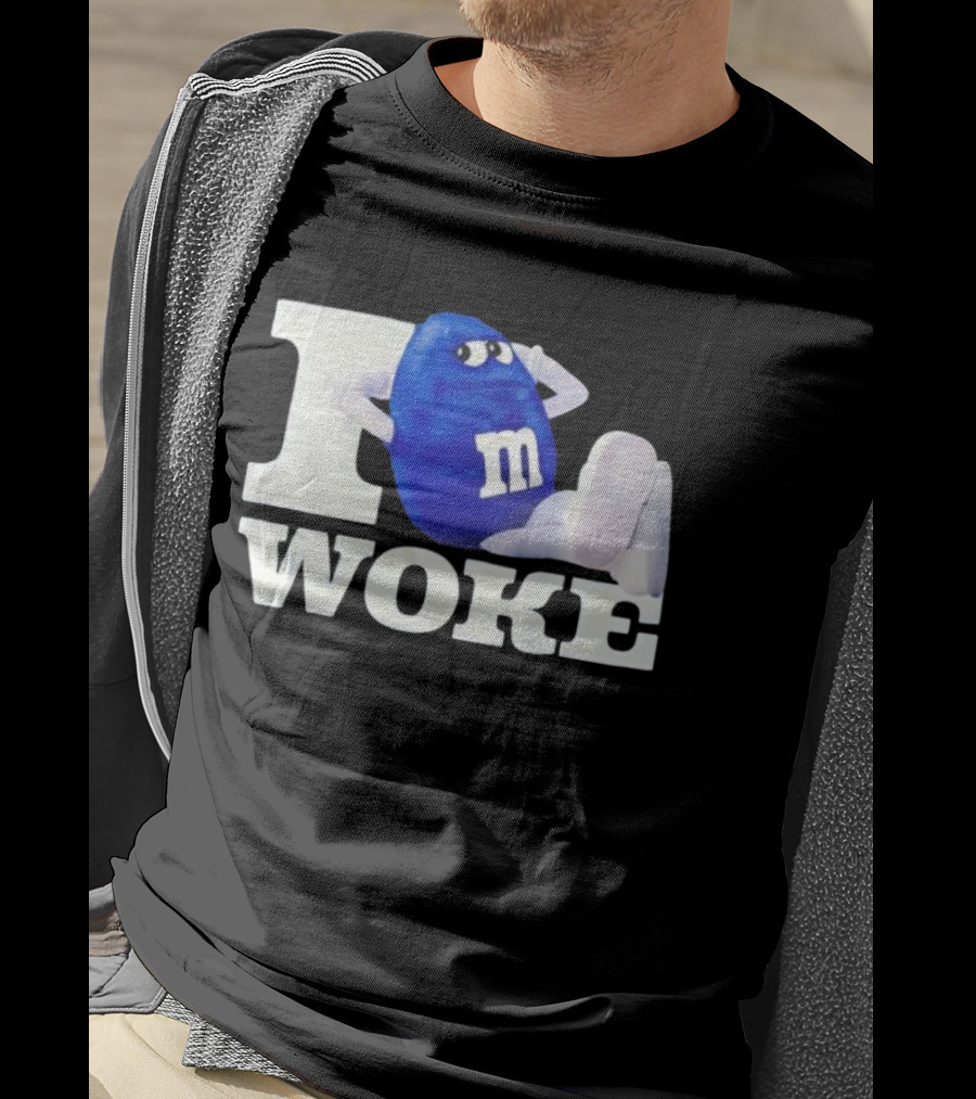 New York City M&M Character I’m Woke T-Shirt