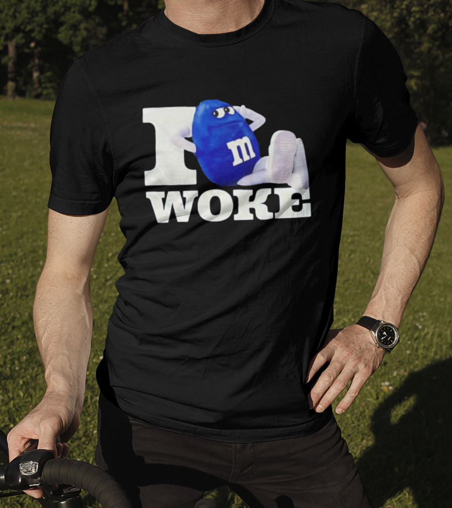 New York City M&M Character I’m Woke T-Shirt