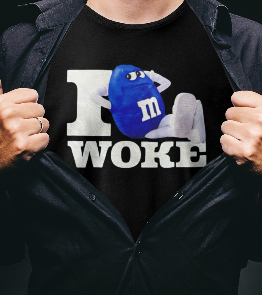 New York City M&M Character I’m Woke T-Shirt