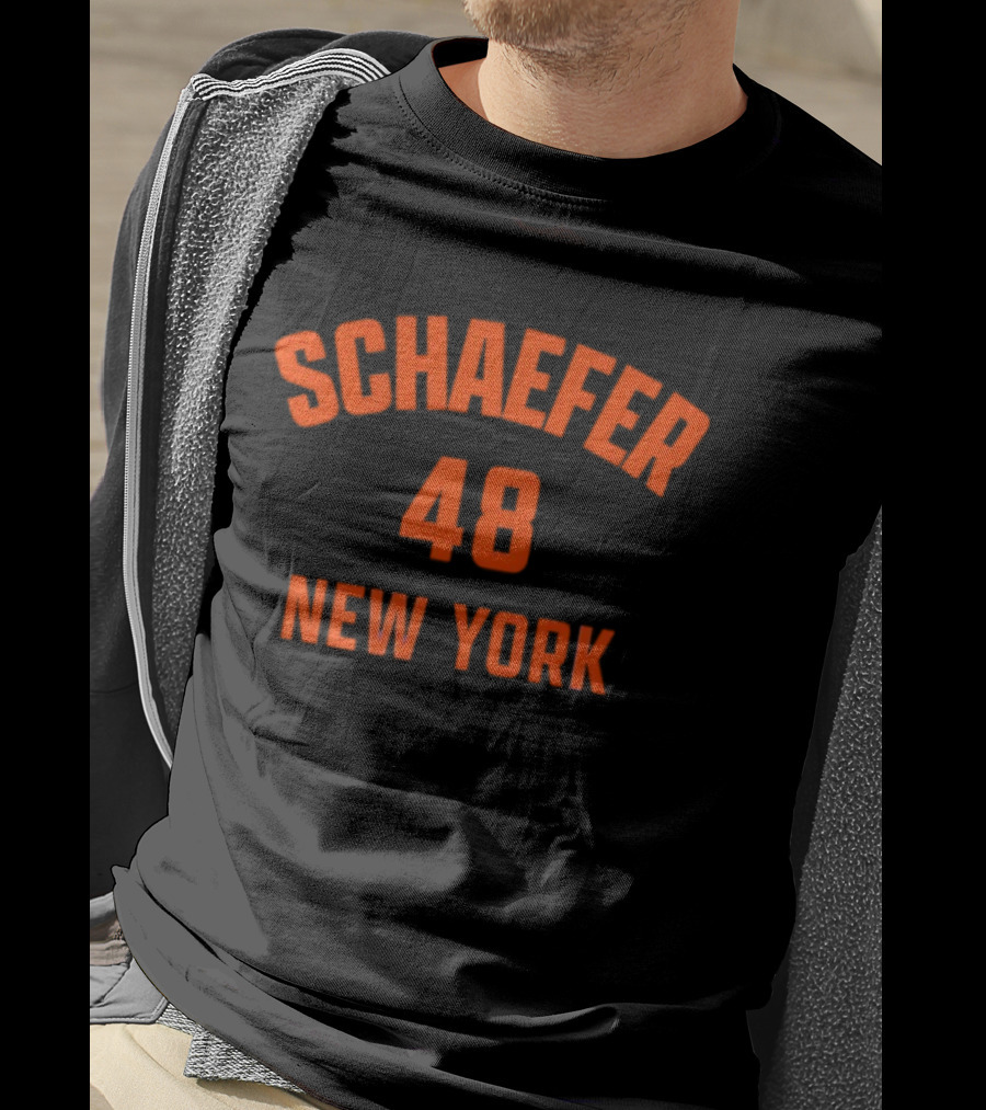 Schaefer 48 New York Islanders Hockey T-Shirt