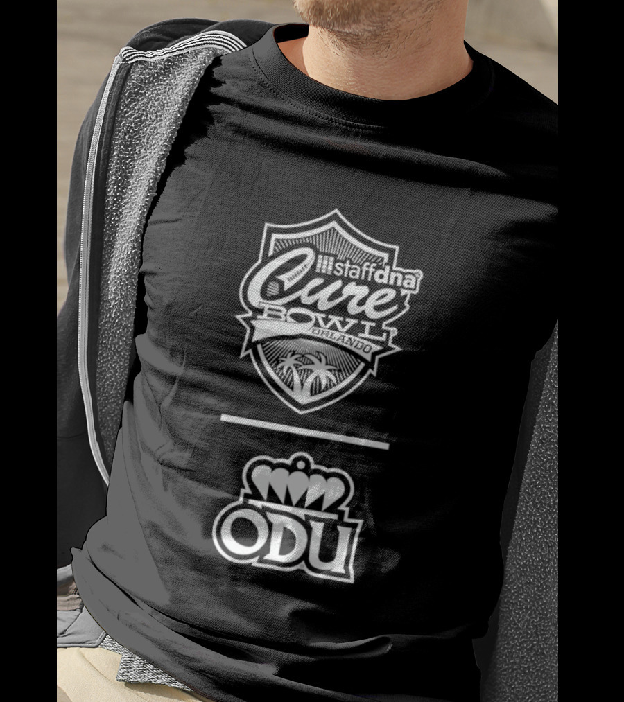Old Dominion ODU StaffDNA Cure Bowl Orlando T-Shirt